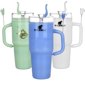 Shop Pulsar Stonely Cup Glass Bong | 8.5" | 14mm F in australian