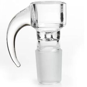 Shop Clear Glass Arm Handle Bowls 14mm or 18mm Male Joint in australian