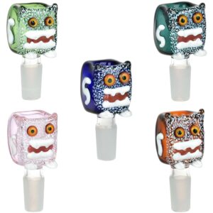 Shop Robot Head Glass Herb Slide - 14mm M 5ct in australian