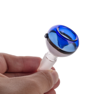 Shop Blue Poke Ball Glass Bong Bowl 14mm in australian