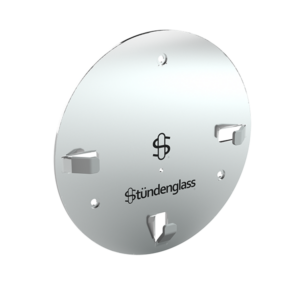 Shop Stündenglass Polished Silver Wall Mount in australian