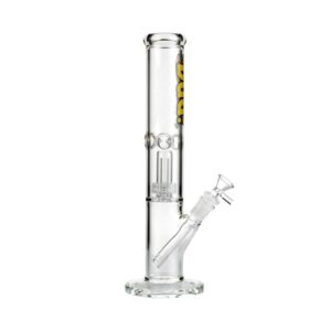 Shop Bud Straight Tube Matrix Percolator Bong 35cm in australian