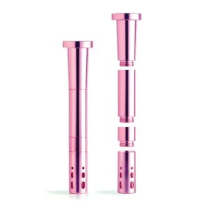 Shop Chill - Unbreakable Aluminum Downstem - Pink in australian