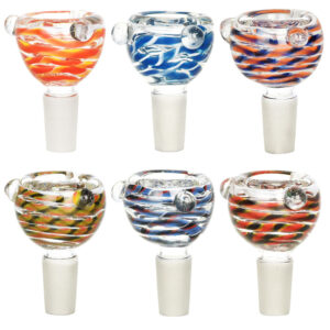 Shop Glass on Glass Herb Slide Bowl- 14mm M/Colors & Designs Vary in australian