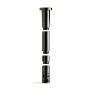 Shop Chill - Unbreakable Aluminum Downstem - Black in australian