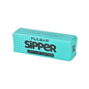 Shop Pulsar Sipper Dual Use Concentrate or 510 Cartridge w/ Dry Cup - 1500mAh / Black in australian