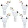 Shop Unicorn Glass Herb Slide - 14mm M 5ct in australian