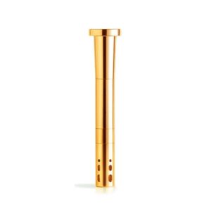 Shop Chill - Unbreakable Aluminum Downstem - Gold in australian