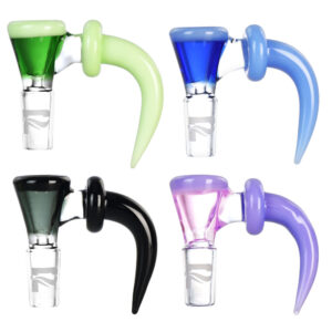 Shop Pulsar Horn of the Gods Herb Slide - 14mm M / Colors Vary in australian