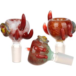 Shop Eyeball Glass Herb Slide - 14mm M / 5ct in australian